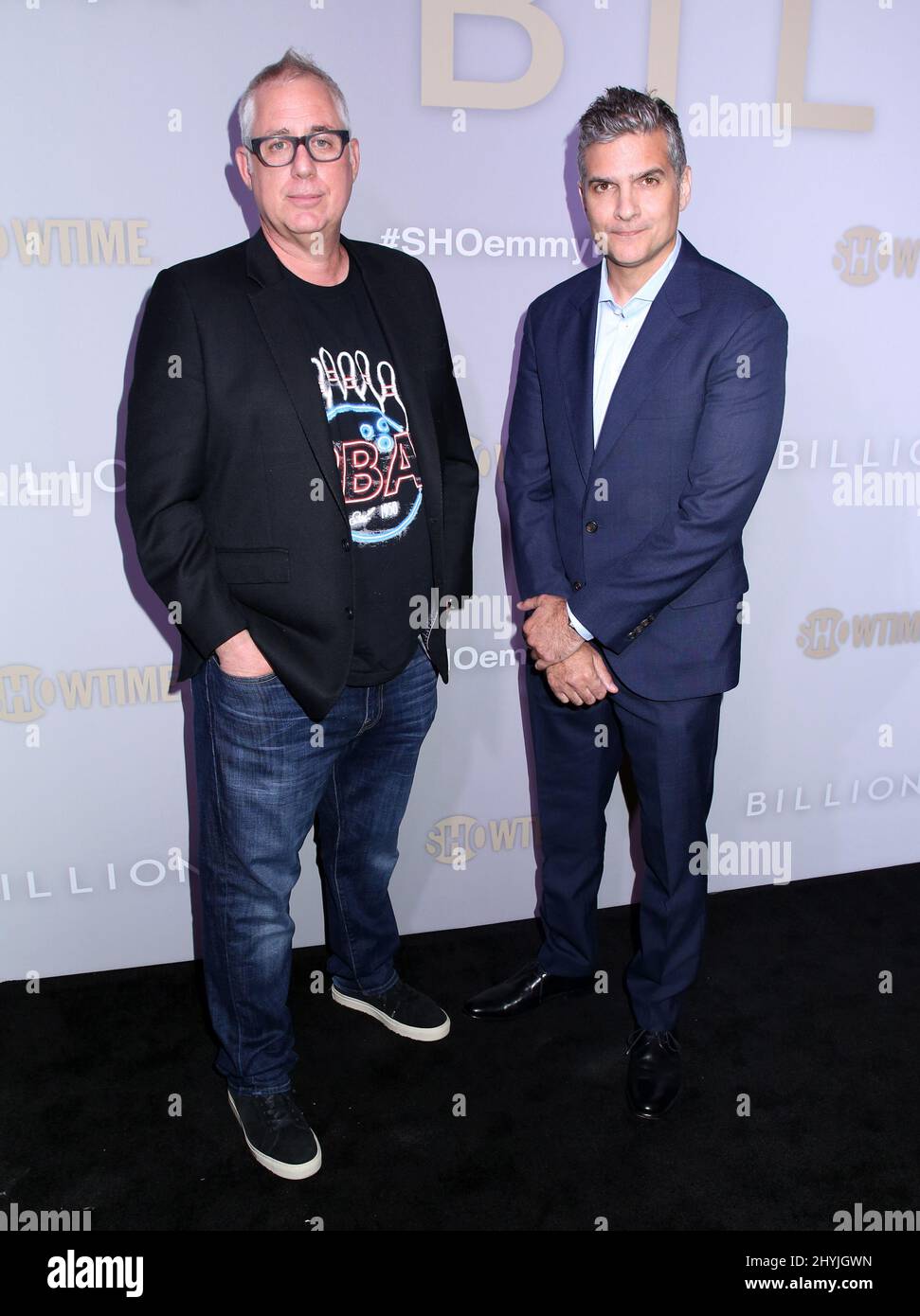Brian Koppelman & David Levien attending the 'Billions' FYC Event held at the Paley Center for Media Stock Photo