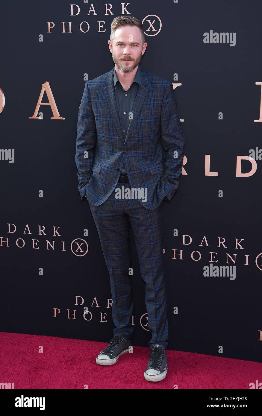 Shawn Ashmore attending the premiere of Dark Phoenix in Los Angeles