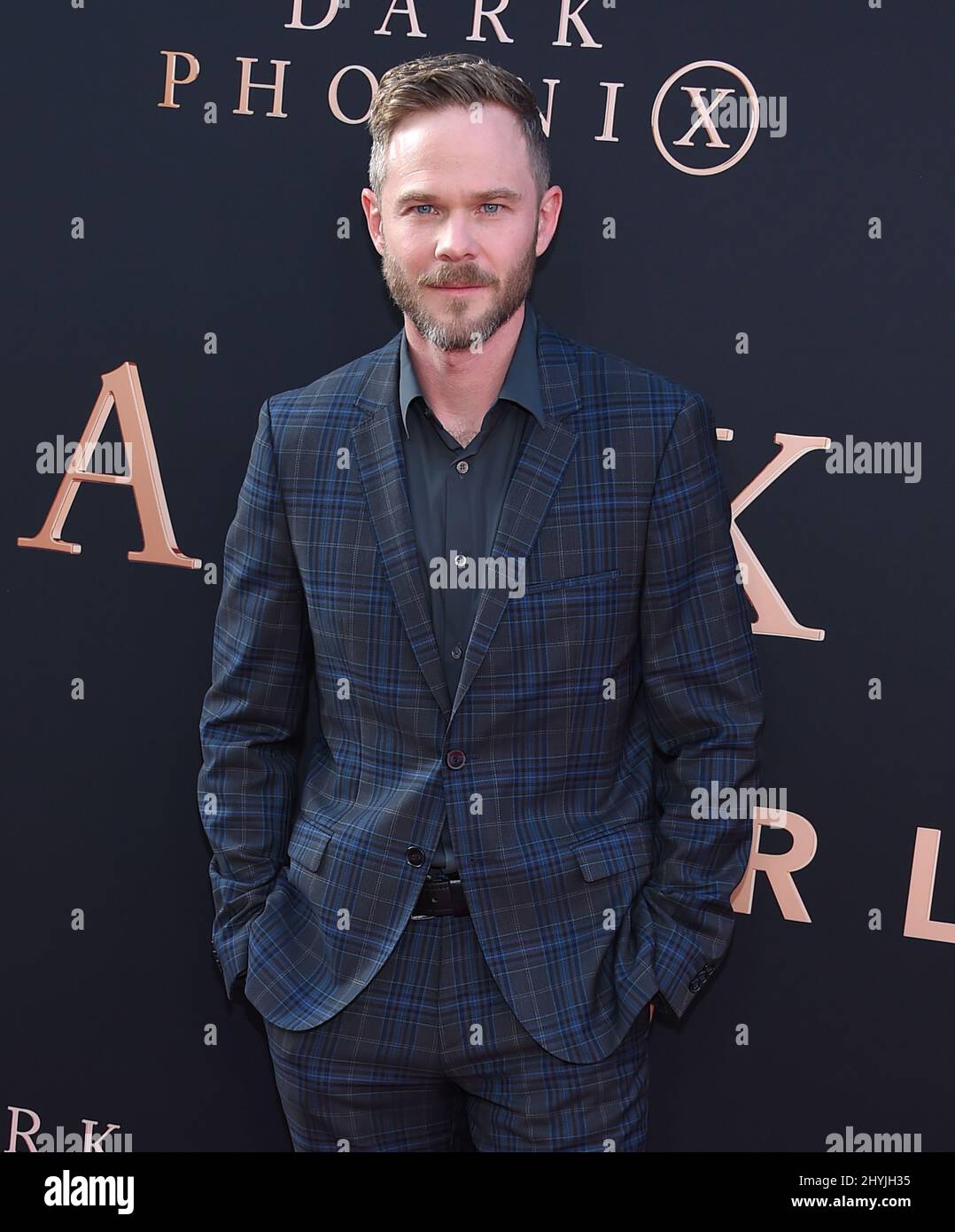 Shawn Ashmore attending the premiere of Dark Phoenix in Los Angeles
