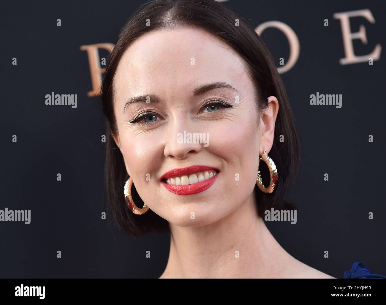 Elyse Levesque attending the premiere of Dark Phoenix in Los Angeles