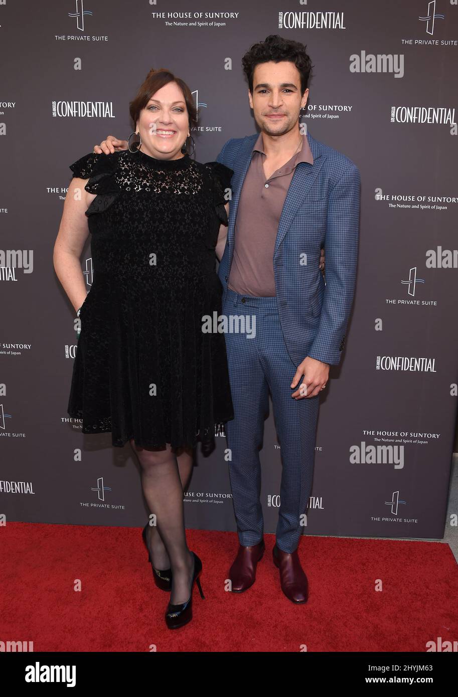 Rachel Tenner and Christopher Abbott arriving at the 'Below the Line Talent' FYC Event hosted by LA Confidential at The LINE Hotel on June 09, 2019 in Los Angeles, CA Stock Photo