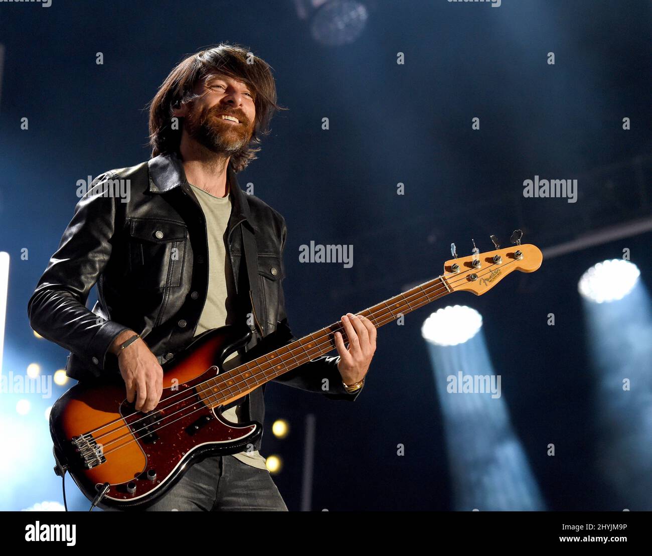 Geoff Sprung from Old Dominion at Day Four of the 2019 CMA Fest in Nashville Stock Photo