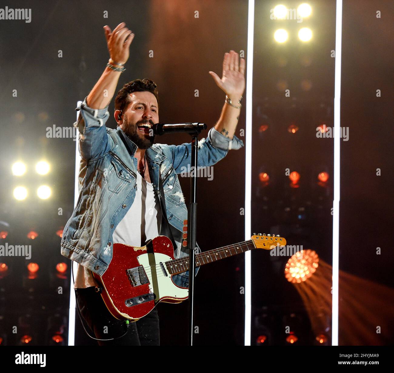 Matthew Ramsey from Old Dominion at Day Four of the 2019 CMA Fest in