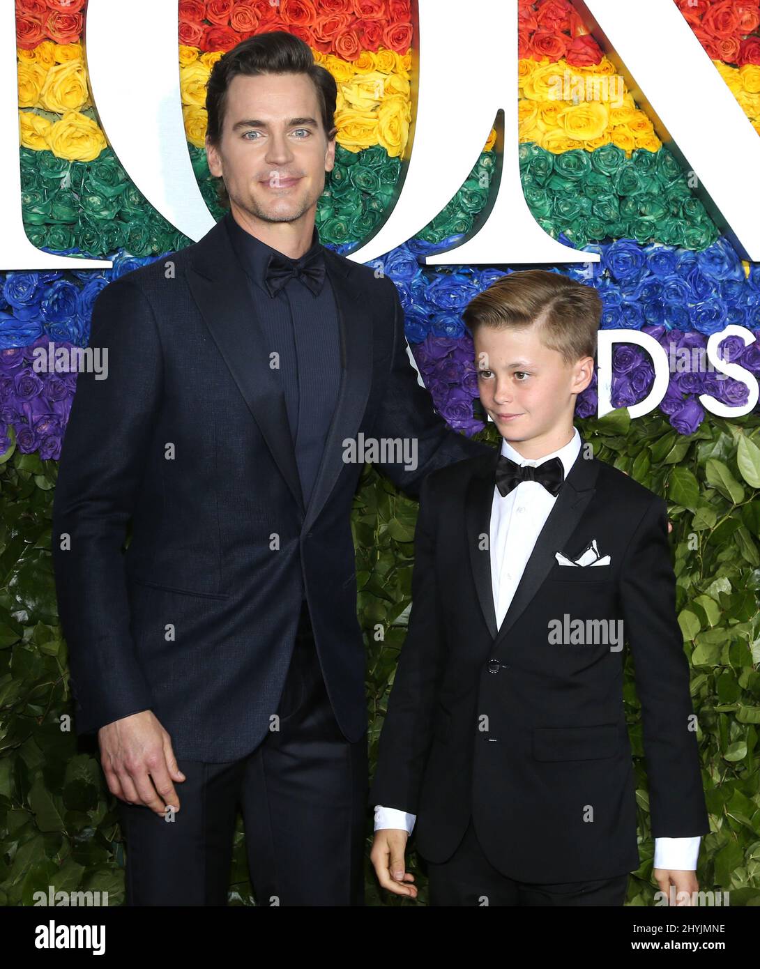 Matt Bomer and Henry Halls attends the 73rd annual Tony Awards at Radio