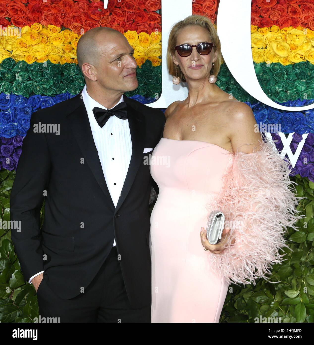 McTeer and Joseph Coleman attends the 73rd annual Tony Awards at