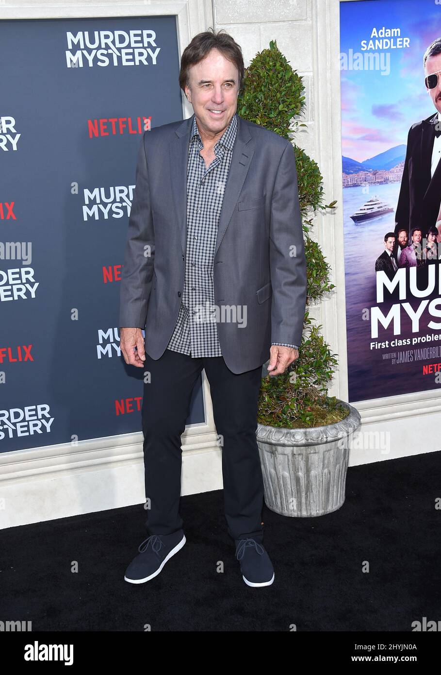 Kevin Nealon attending the premiere of Murder Mystery in Los Angeles, California Stock Photo
