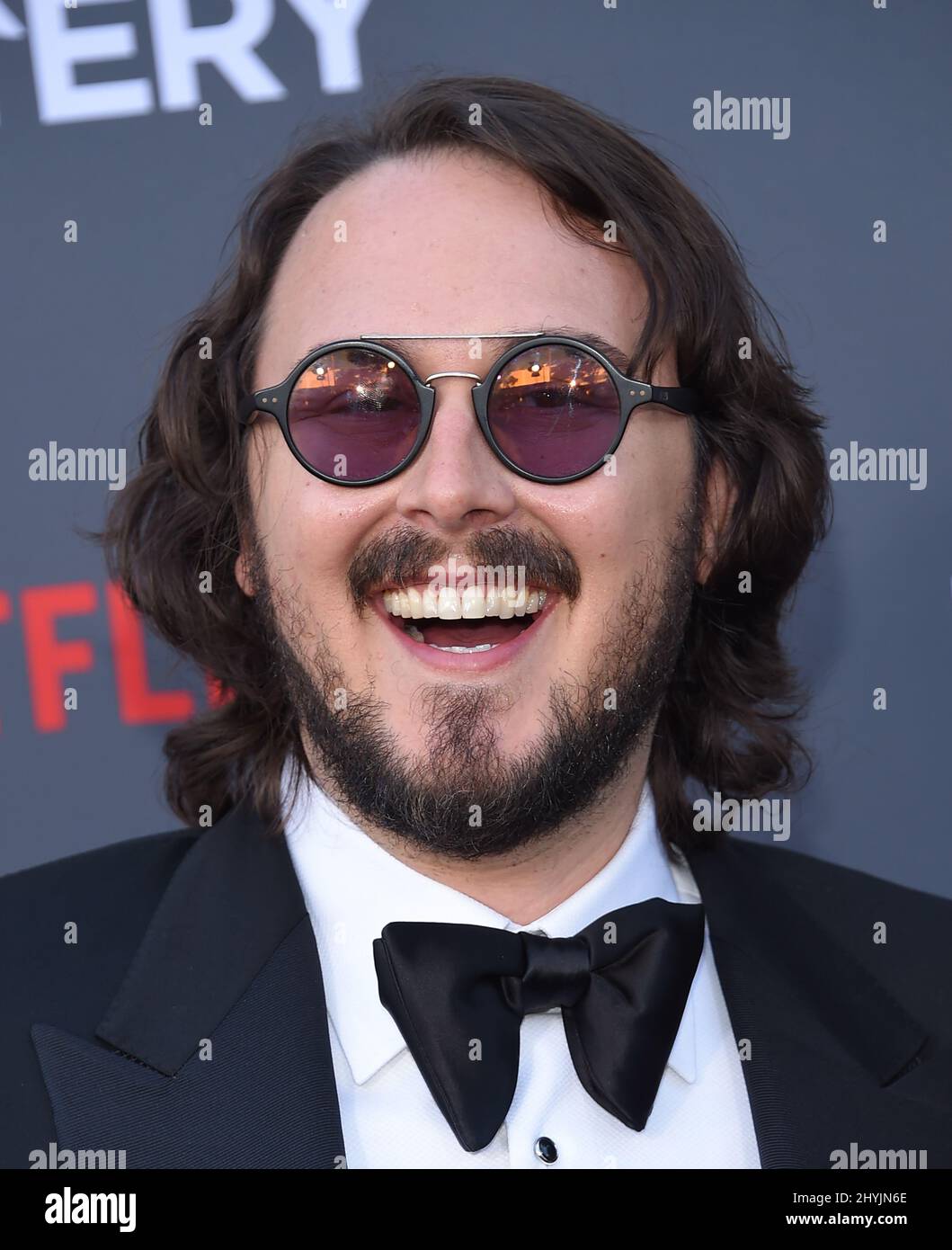 Kyle Newacheck attending the premiere of Murder Mystery in Los Angeles