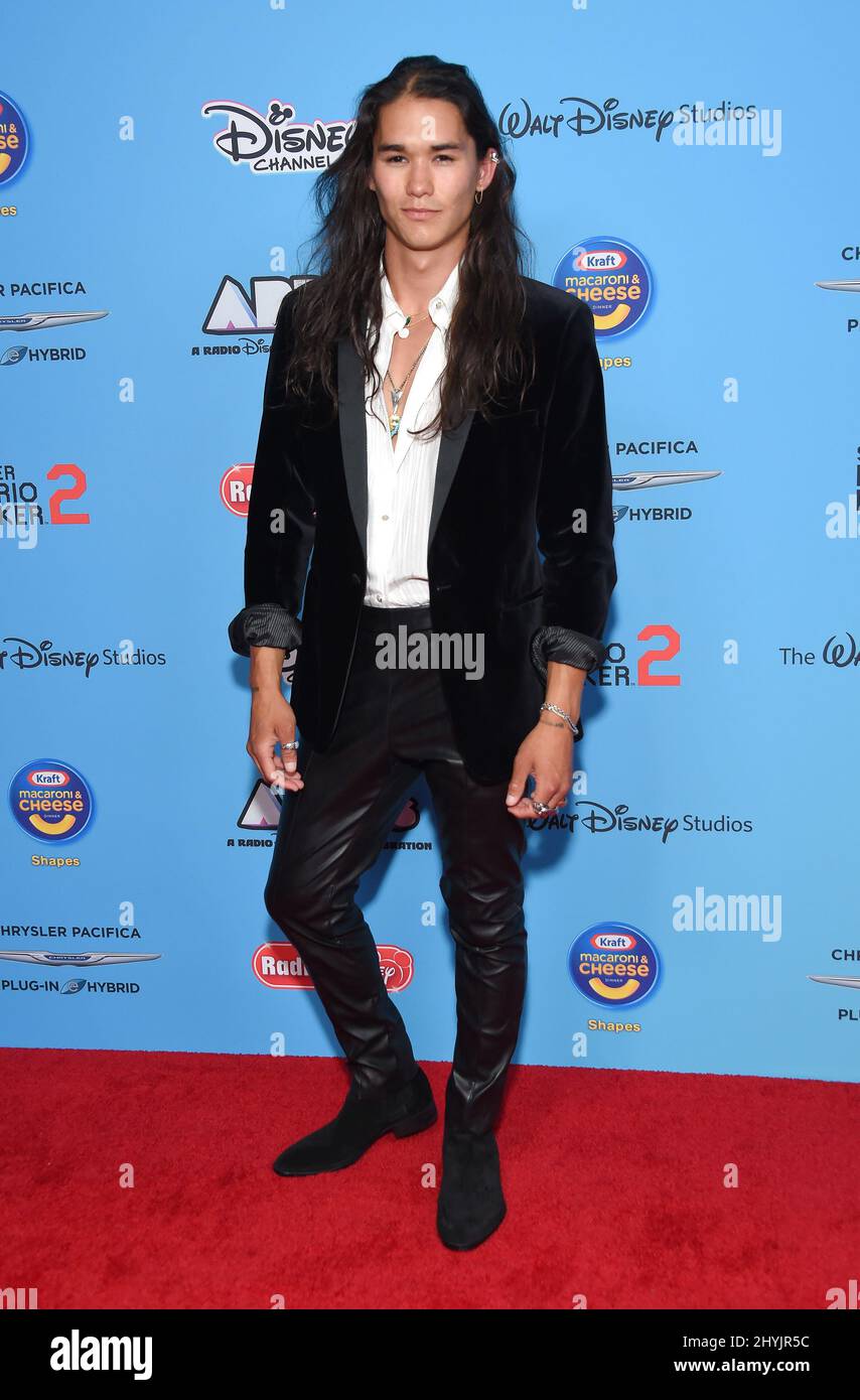 Booboo Stewart arriving to the ARDYs 2019 at Radford Studios on June 16 ...