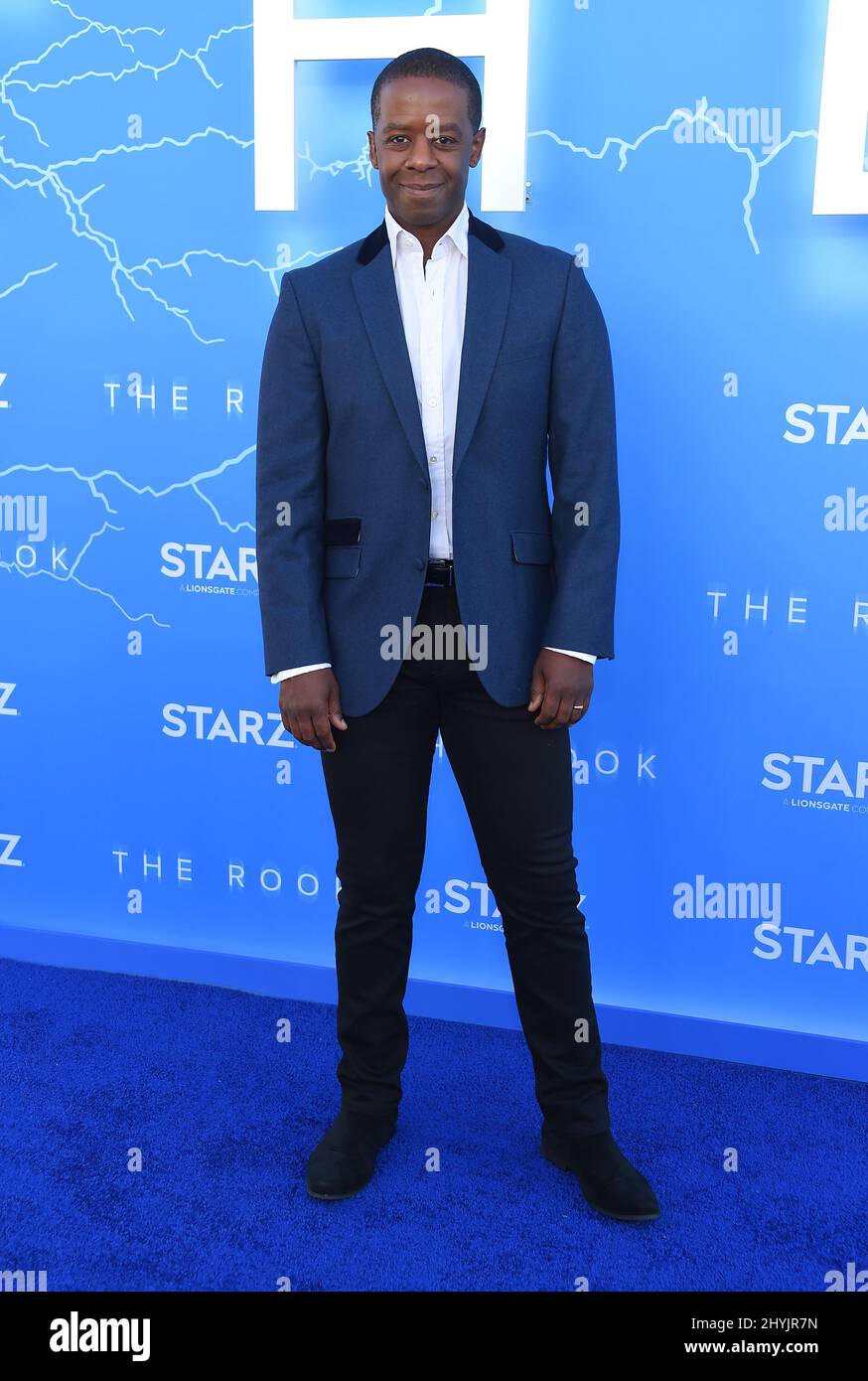 Adrian Lester arriving to the STARZ Los Angeles Premiere of 'The Rook