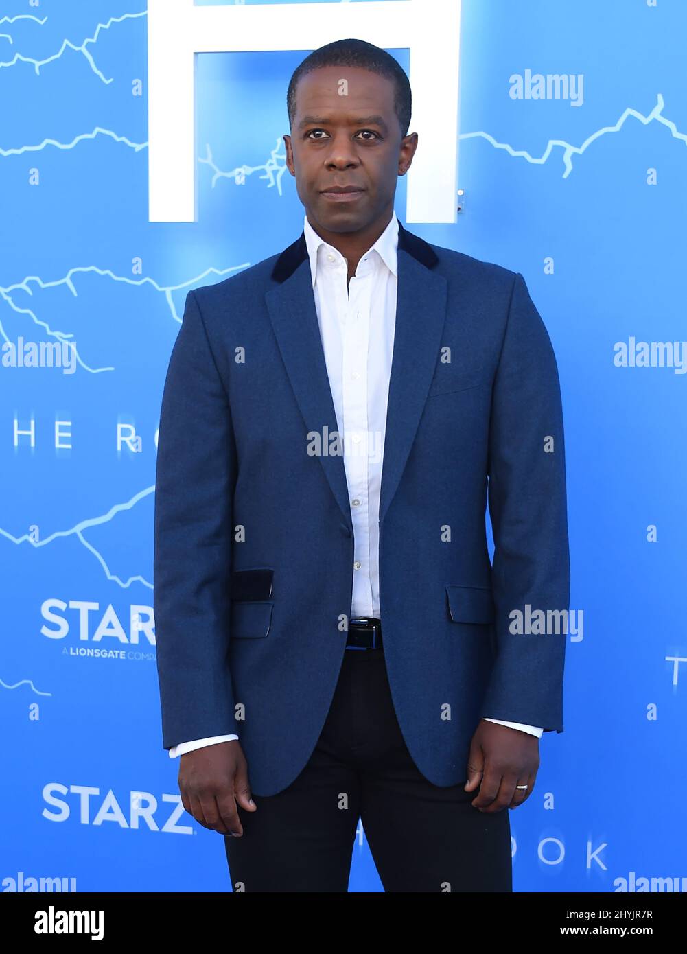 Adrian Lester arriving to the STARZ Los Angeles Premiere of 'The Rook