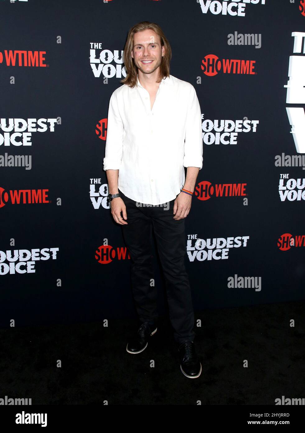 Zach Booth attending 'The Loudest Voice' Premiere held at The Paris Theatre on June 24, 2019 in New York City, NY Stock Photo