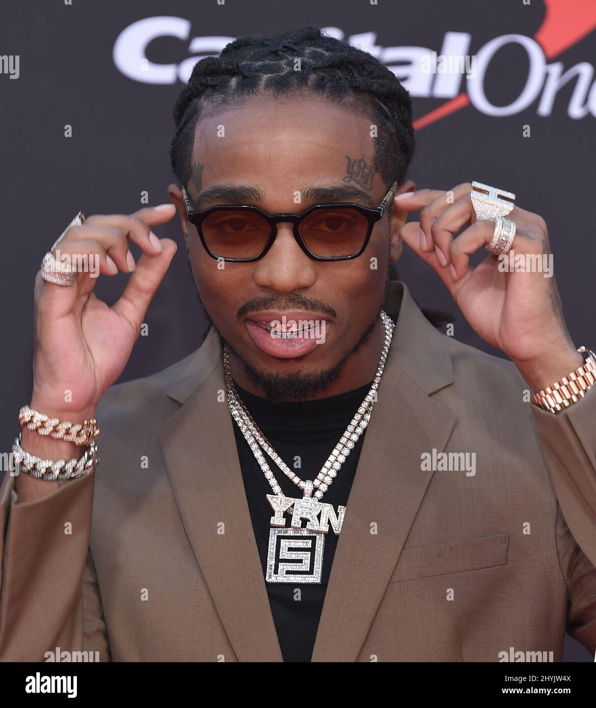Quavo from Migos at The 2019 ESPYs held at the Microsoft Theatre on ...