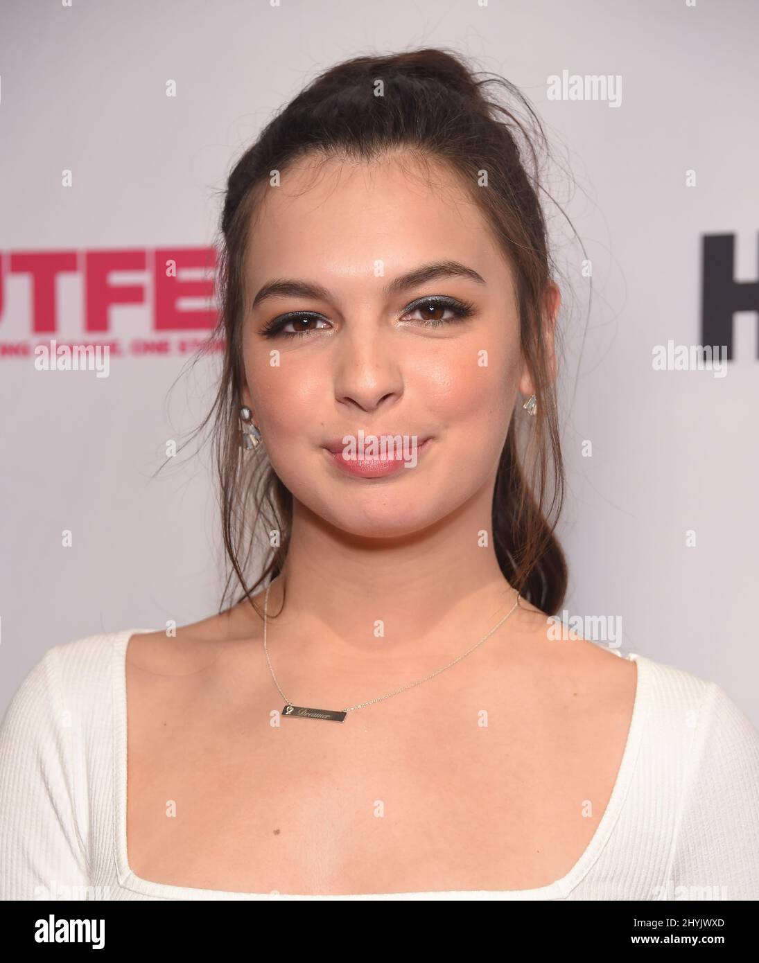 Isabella Gomez arriving to the 'Queering The Script' Outfest Premiere