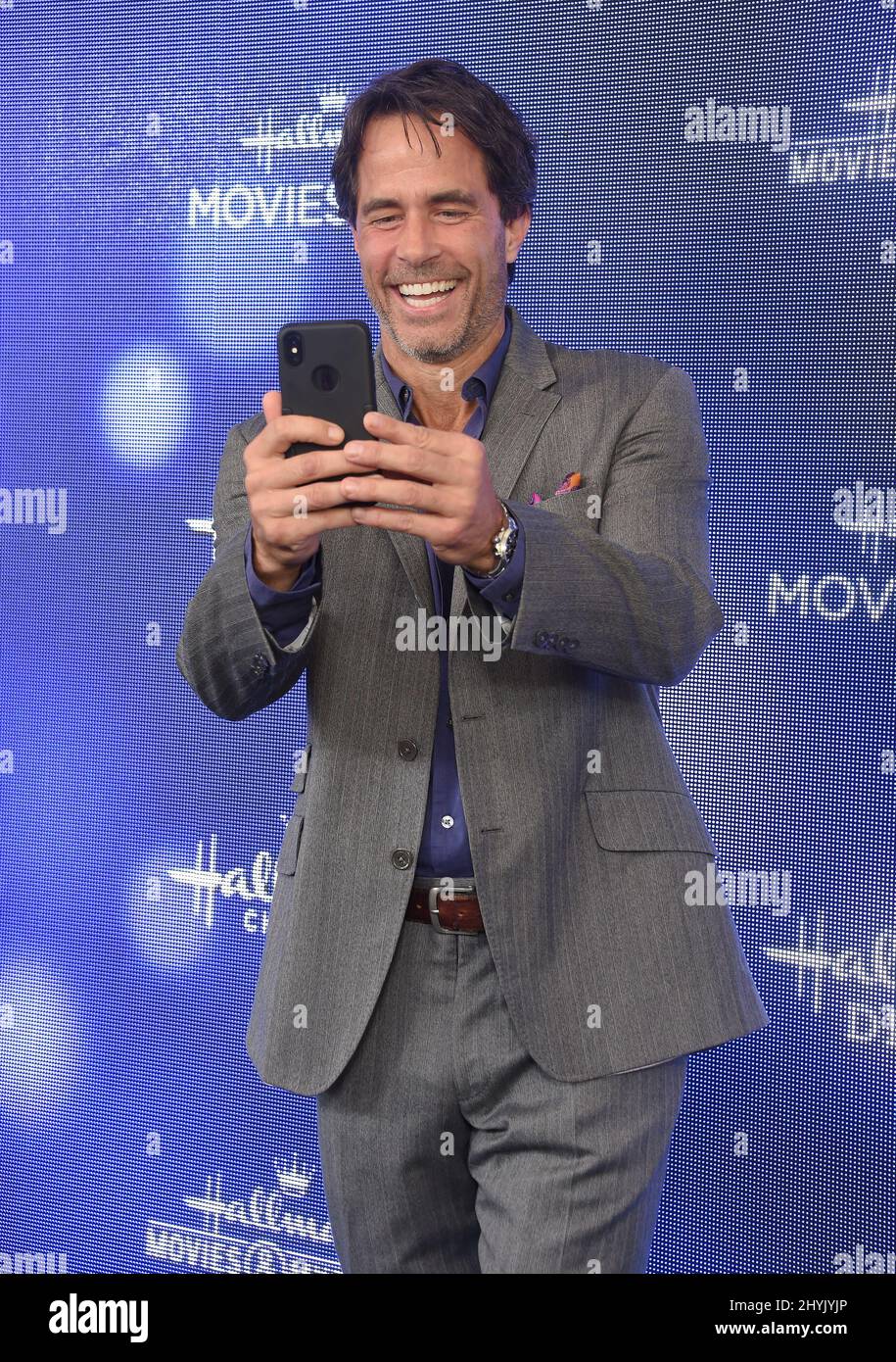 Shawn Christian arriving to the Hallmark Channel and Hallmark Movies