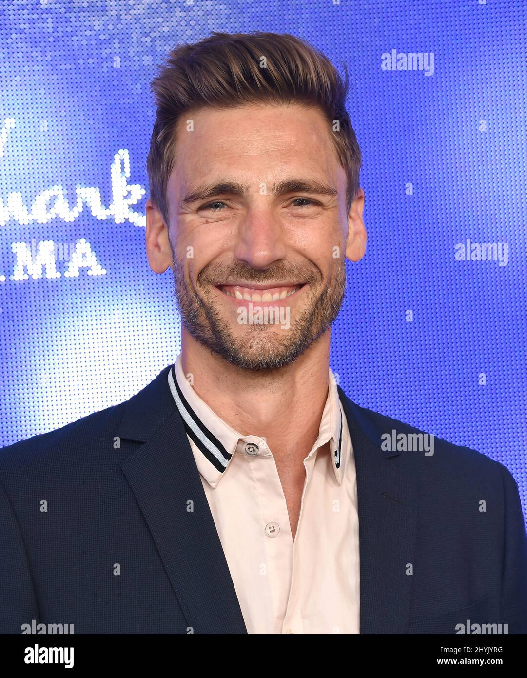 Andrew Walker arriving to the Hallmark Channel and Hallmark Movies & Mysteries Summer 2019 TCA