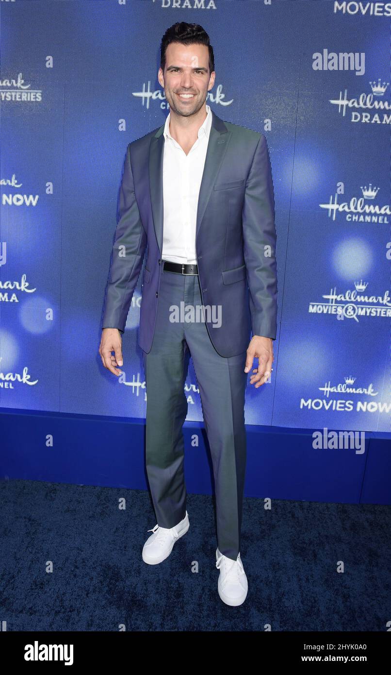 Benjamin Ayres at Hallmark Channel and Hallmark Movies & Mysteries 2019 Summer TCA held at a Private Residence in Beverly Hills on July 26, 2019 in Beverly Hills, Ca. Stock Photo