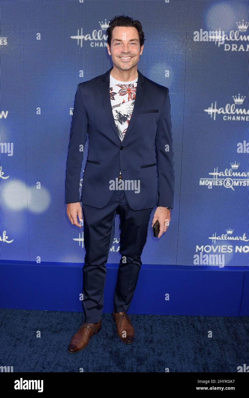 Brennan Elliott at Hallmark Channel and Hallmark Movies & Mysteries 2019 Summer TCA held at a Private Residence in Beverly Hills on July 26, 2019 in Beverly Hills, Ca. Stock Photo