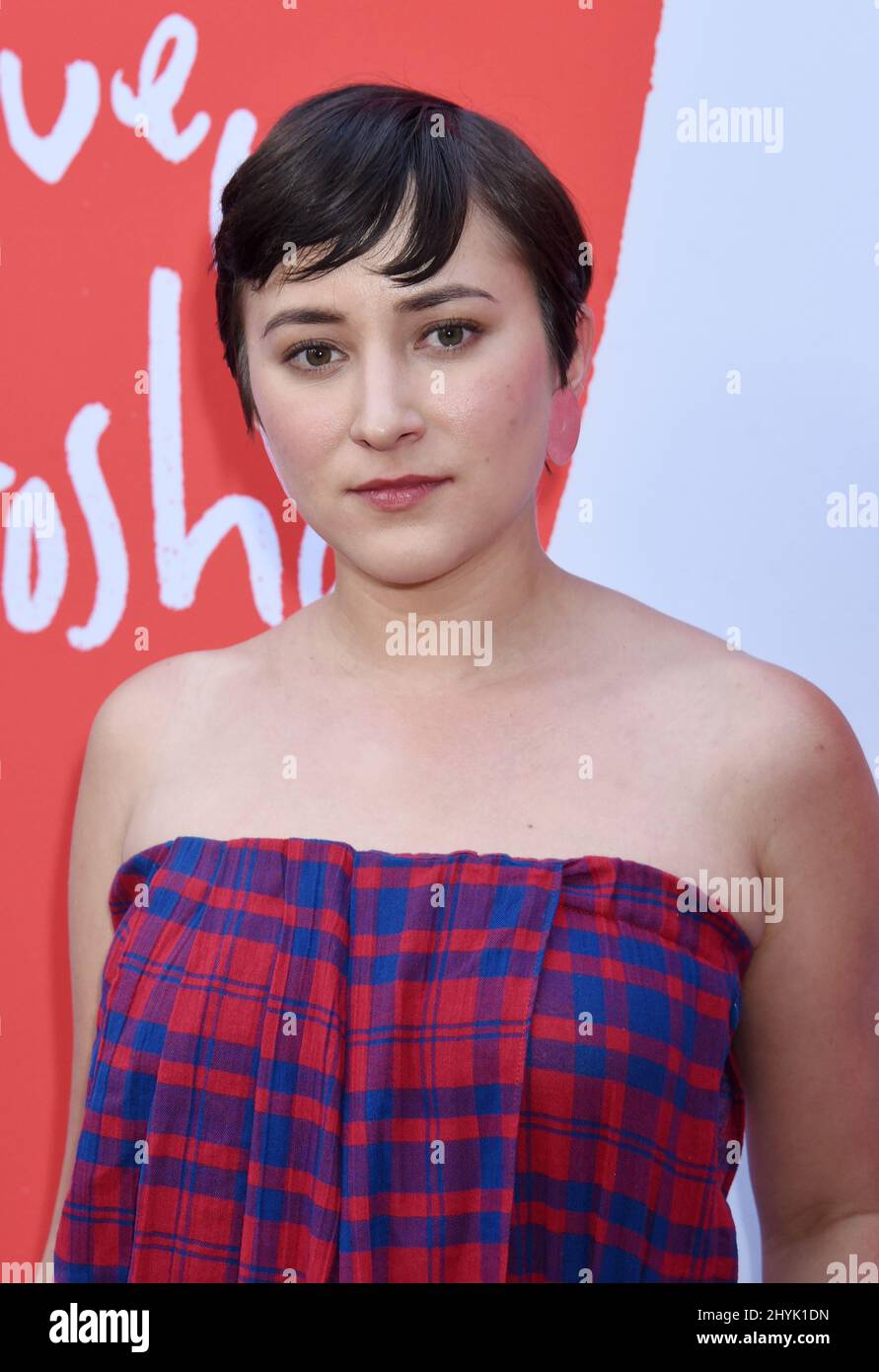 Zelda Williams attending the premiere of Love, Antosha held at the