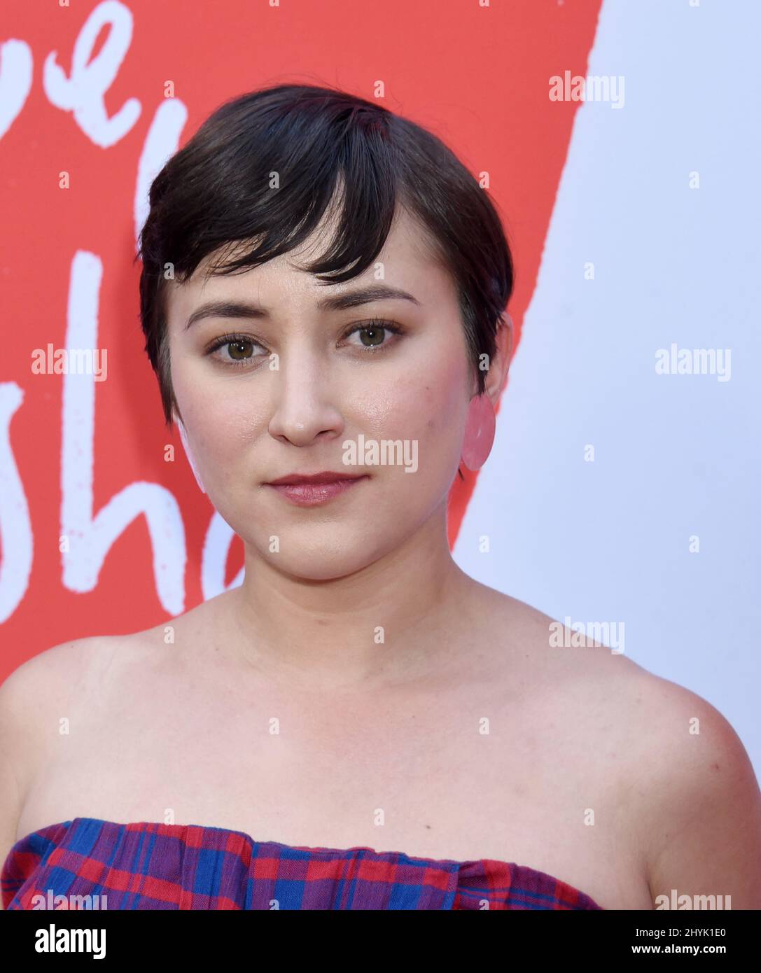 Zelda Williams attending the premiere of Love, Antosha held at the