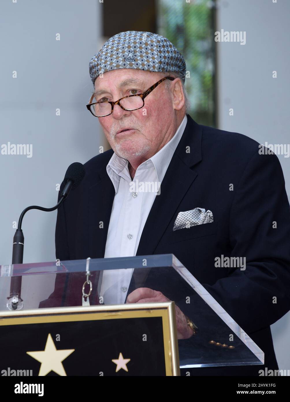 Stacy Keach at the Stacy Keach Hollywood Walk of Fame in Los Angeles