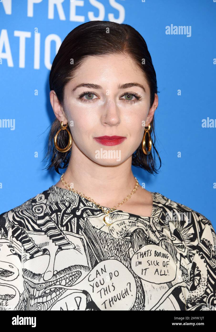 Annabelle Attanasio at the 2019 Hollywood Foreign Press Association
