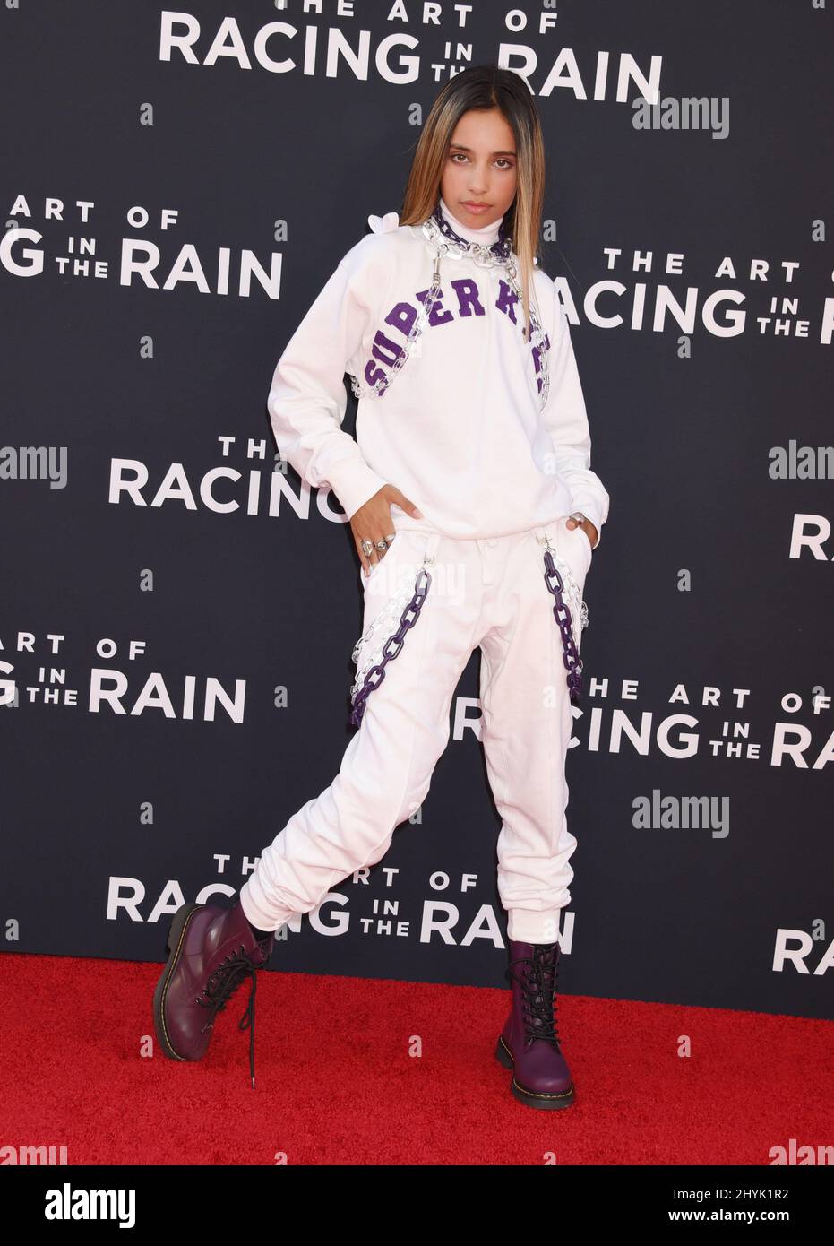 Kylie Cantrall at "The Art of Racing In The Rain" World Premiere held