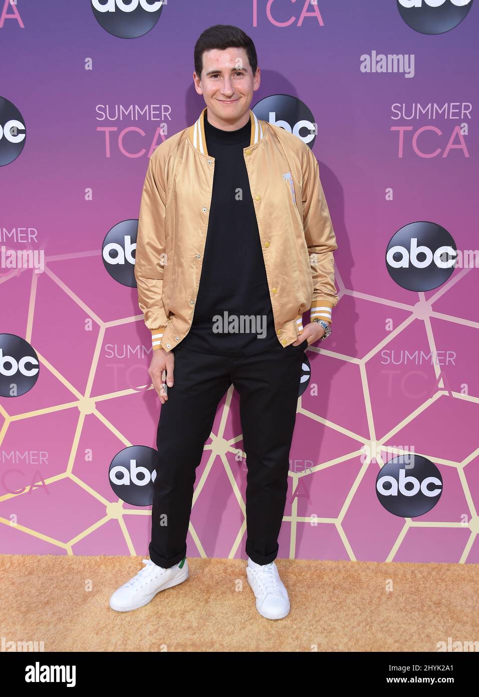 Sam Lerner arriving to the ABC's TCA Summer Press Tour Carpet Event at Soho House on August 05, 2019 in West Hollywood, Los Angeles. Stock Photo