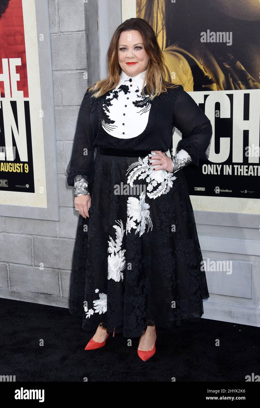 Melissa McCarthy at 'The Kitchen' world premiere held at the TCL Chinese Theatre on August 5, 2019 in Hollywood, Los Angeles. Stock Photo