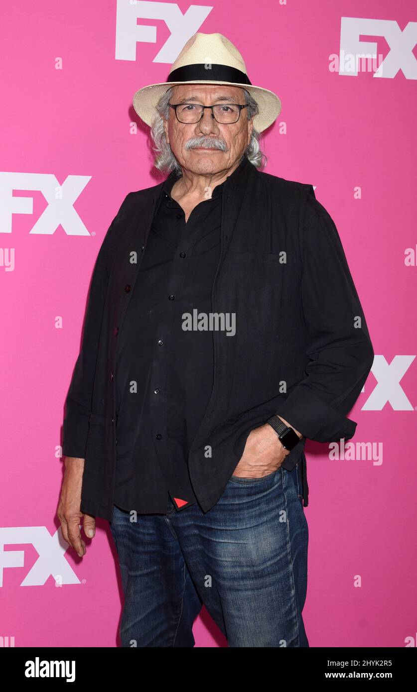 Edward James Olmos at FX Networks Star Walk red carpet at TCA held at
