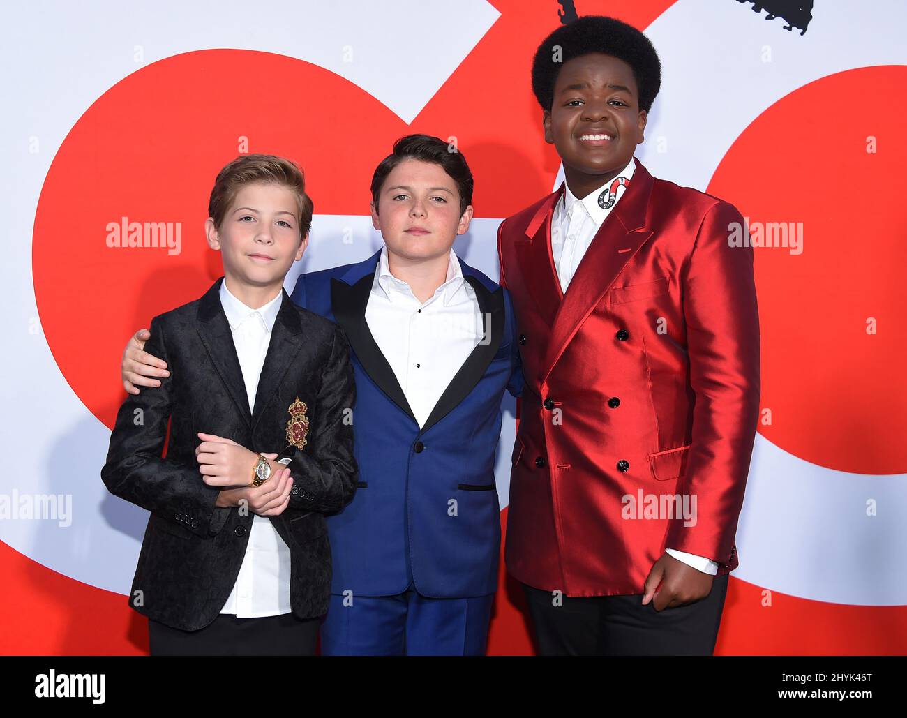 Jacob Tremblay, Brady Noon and Keith L. Williams at the 'Good Boy' Los ...