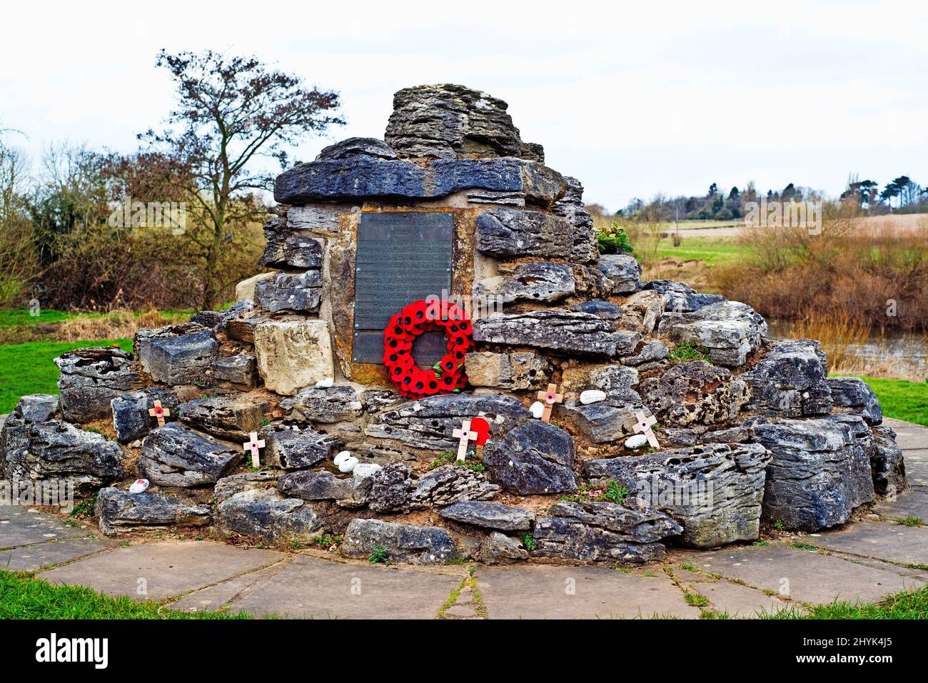 First World War Memorial, Nether Poppleton, North Yorkshire, England ...