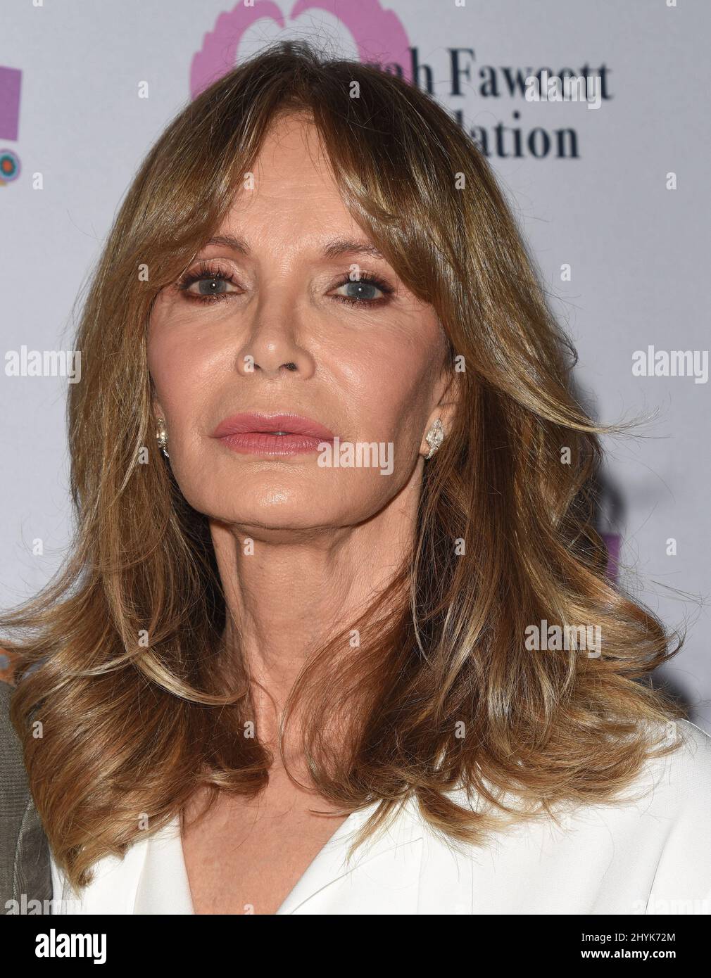 Jaclyn Smith at The Farrah Fawcett Foundation's Tex-Mex Fiesta held at the Wallis Annenberg Center for the Performing Arts on September 6, 2019 in Beverly Hills, USA. Stock Photo