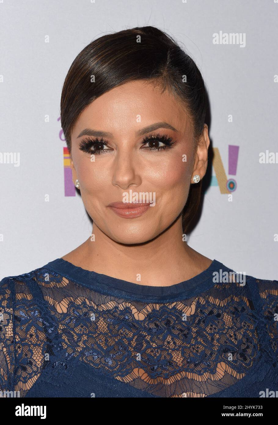Eva Longoria at The Farrah Fawcett Foundation's Tex-Mex Fiesta held at the Wallis Annenberg Center for the Performing Arts on September 6, 2019 in Beverly Hills, USA. Stock Photo
