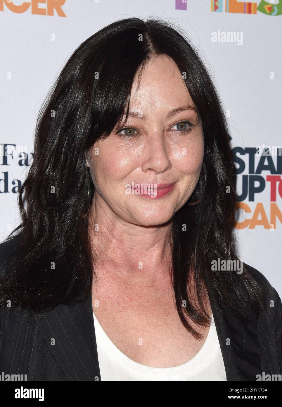 Shannen Doherty at The Farrah Fawcett Foundation's Tex-Mex Fiesta held at the Wallis Annenberg Center for the Performing Arts on September 6, 2019 in Beverly Hills, USA. Stock Photo