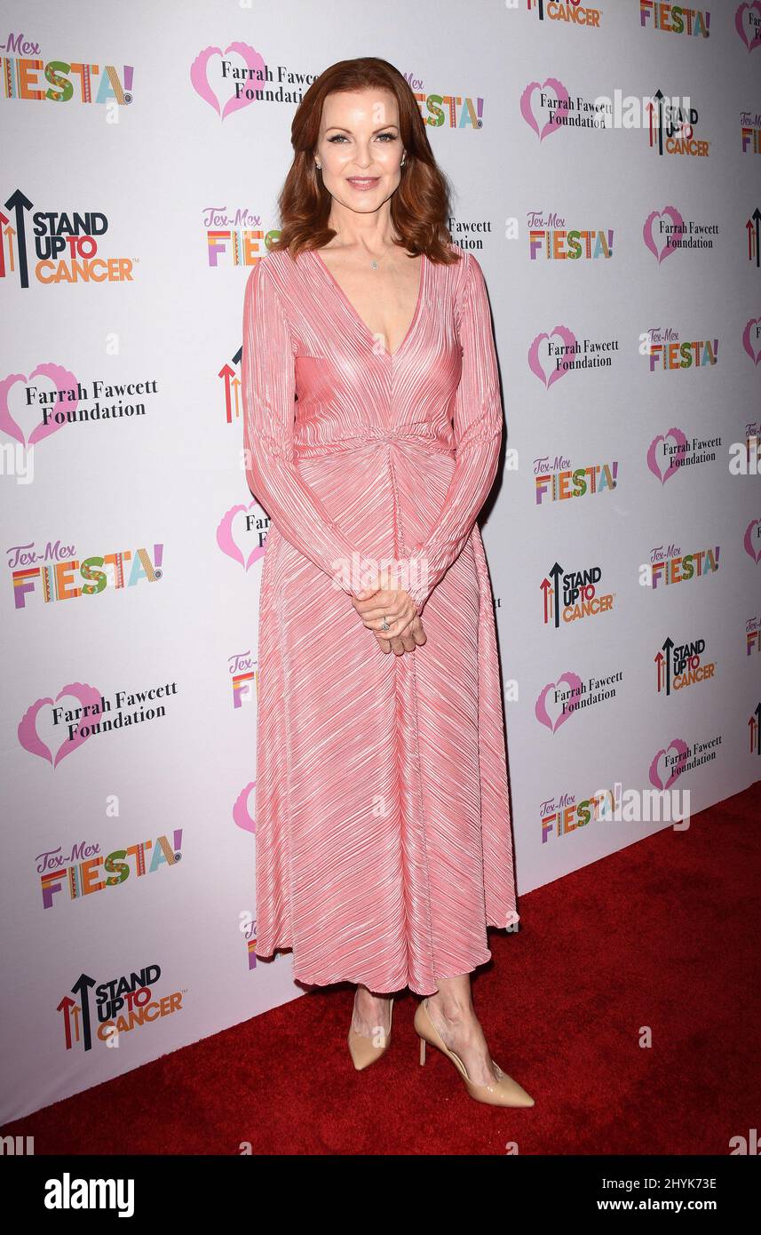 Marcia Cross at The Farrah Fawcett Foundation's Tex-Mex Fiesta held at the Wallis Annenberg Center for the Performing Arts on September 6, 2019 in Beverly Hills, USA. Stock Photo