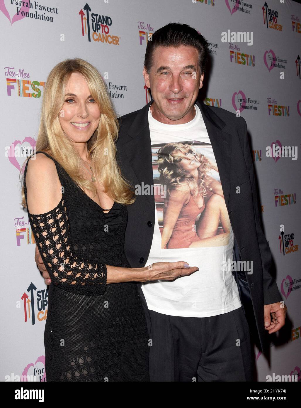 Alana Stewart and Billy Baldwin at The Farrah Fawcett Foundation's Tex-Mex Fiesta held at the Wallis Annenberg Center for the Performing Arts on September 6, 2019 in Beverly Hills, USA. Stock Photo
