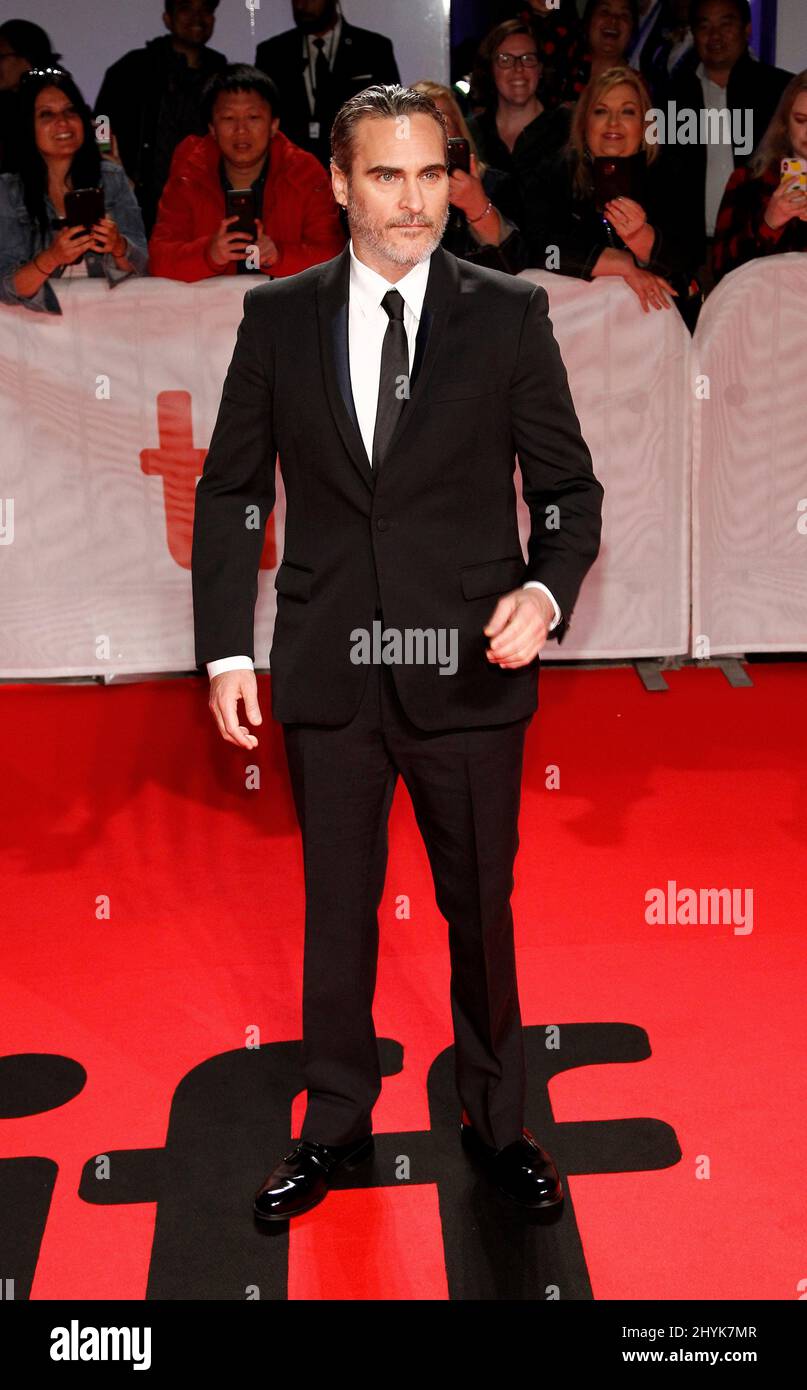 joaquin phoenix joker premiere