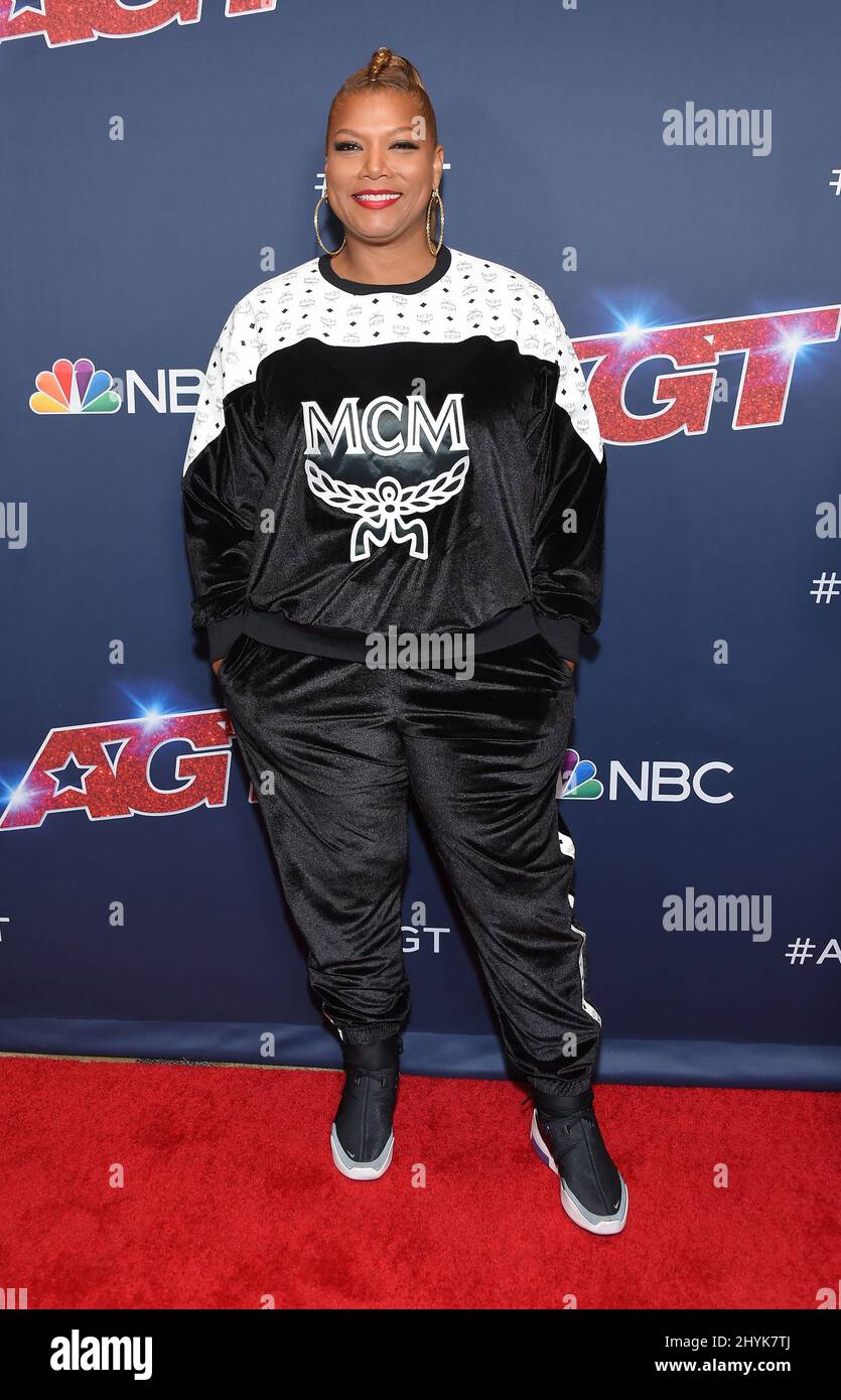 Queen Latifah arriving to the 'America's Got Talent' Semi Finals at Dolby Theatre Stock Photo
