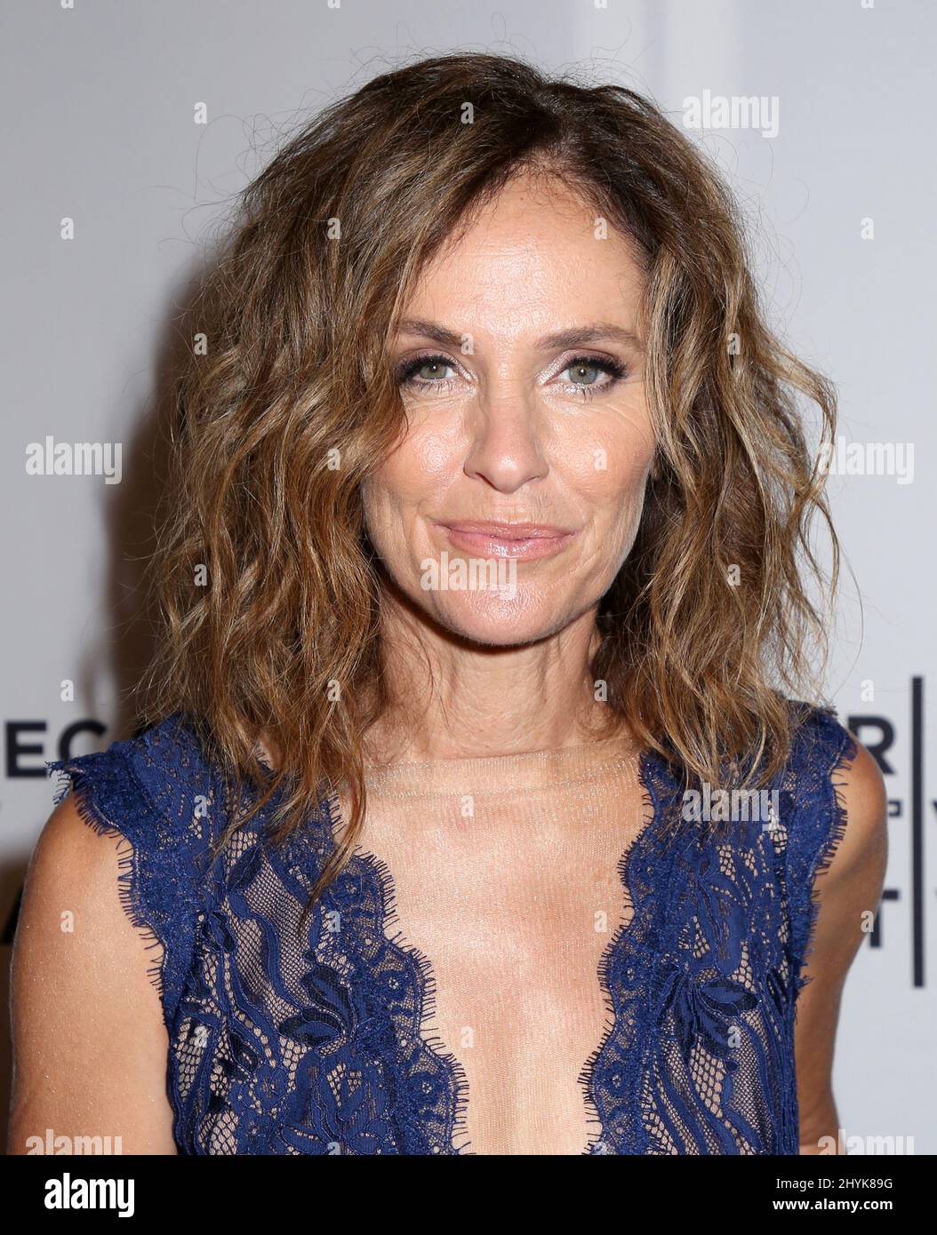 Amy Brenneman attending the Goliath Season Three Premiere at the