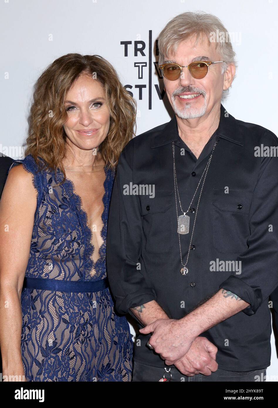 Amy Brenneman & Billy Bob Thornton attending the Goliath Season Three
