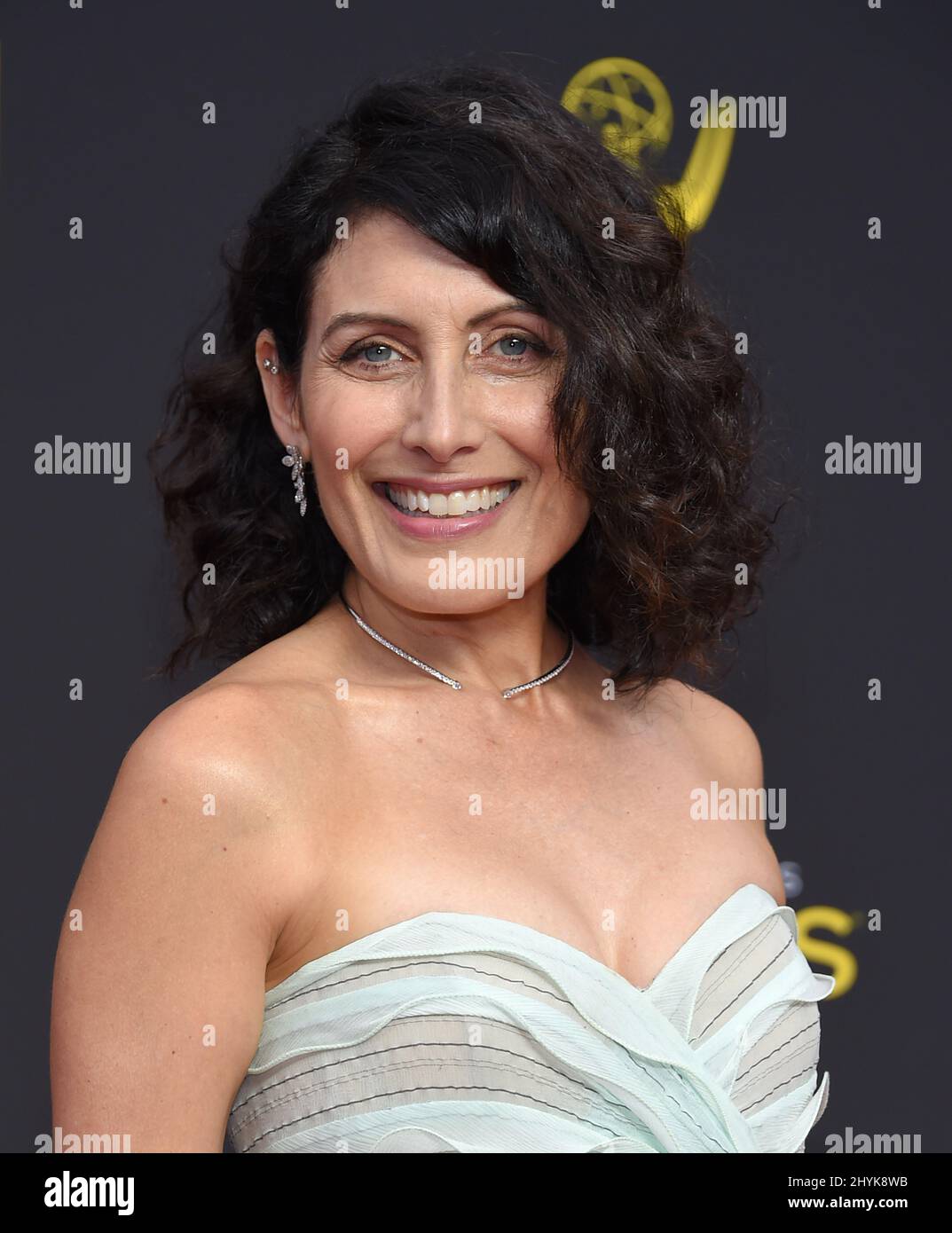 Lisa Edelstein at the 2019 Creative Arts Emmy Awards held at the Microsoft Theatre Stock Photo
