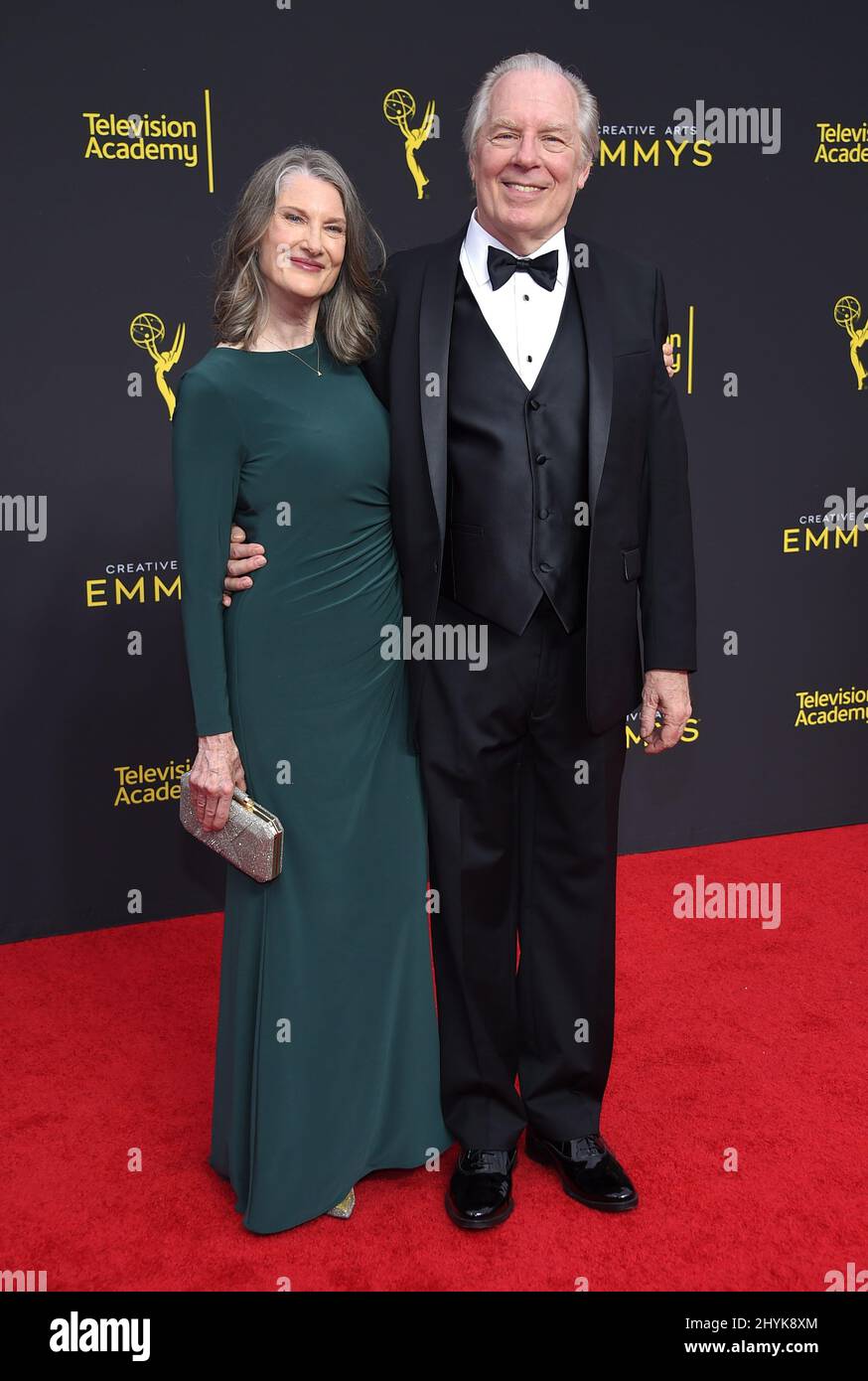 Annette O'Toole and Michael McKean at the 2019 Creative Arts Emmy Awards held at the Microsoft Theatre Stock Photo