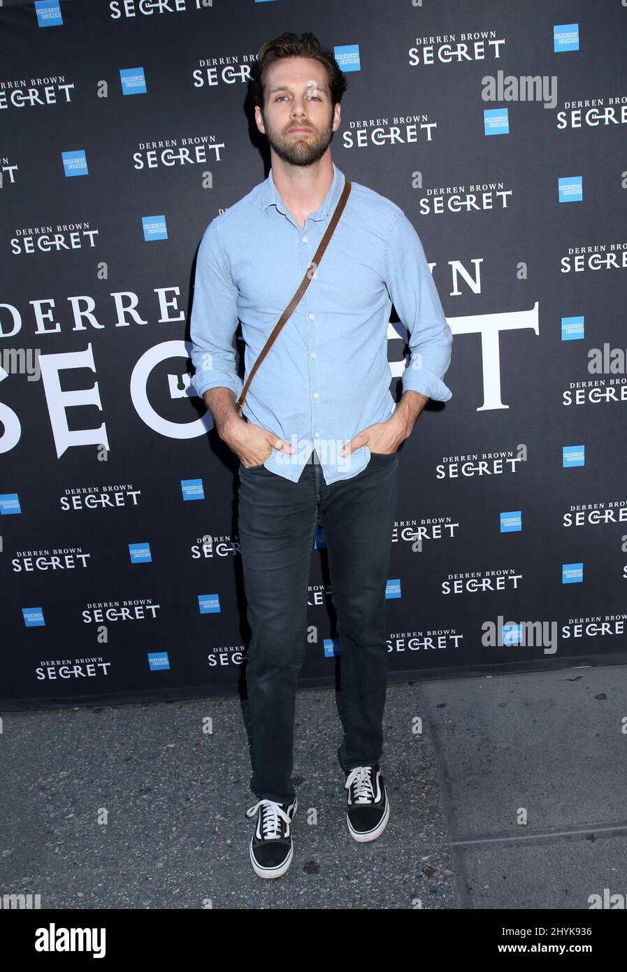 Matt Cooper attending the Derren Brown: Secret Broadway Opening Night - Arrivals held at The Cort Theatre Stock Photo