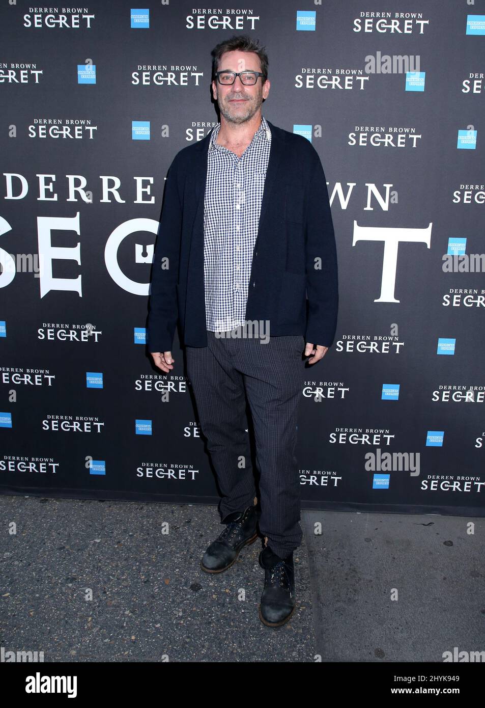 Jon Hamm Attending The Derren Brown Secret Broadway Opening Night Arrivals Held At The Cort