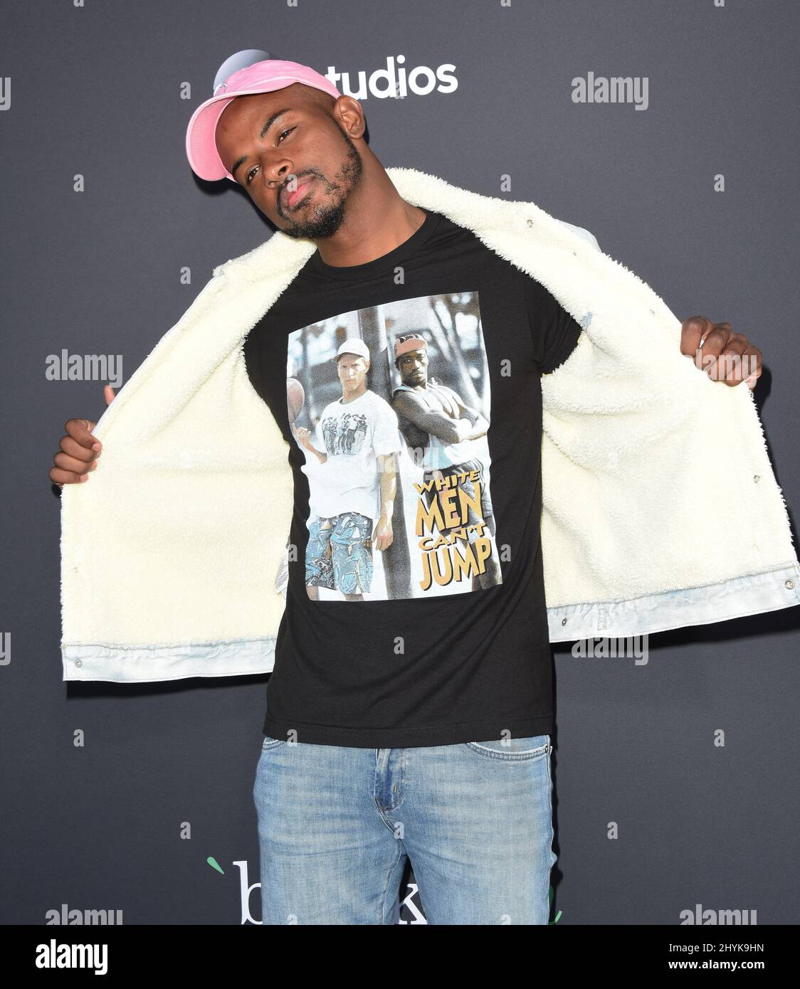 Trevor Jackson arriving to the ABC 'Embrace Your Ish' Event at Goya Studios on Sep 17, 2019 in Hollywood, CA. Stock Photo