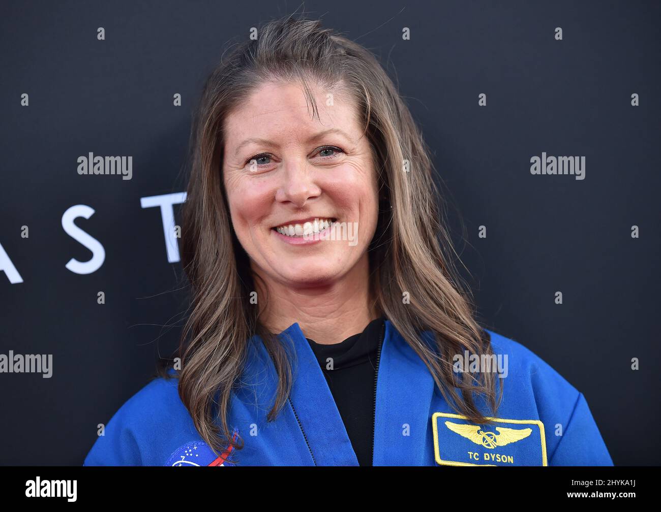 Tracy Caldwell Dyson arriving to the 'Ad Astra' Special Screening at Cinerama Dome on September 18, 2019 in Hollywood, CA. Stock Photo