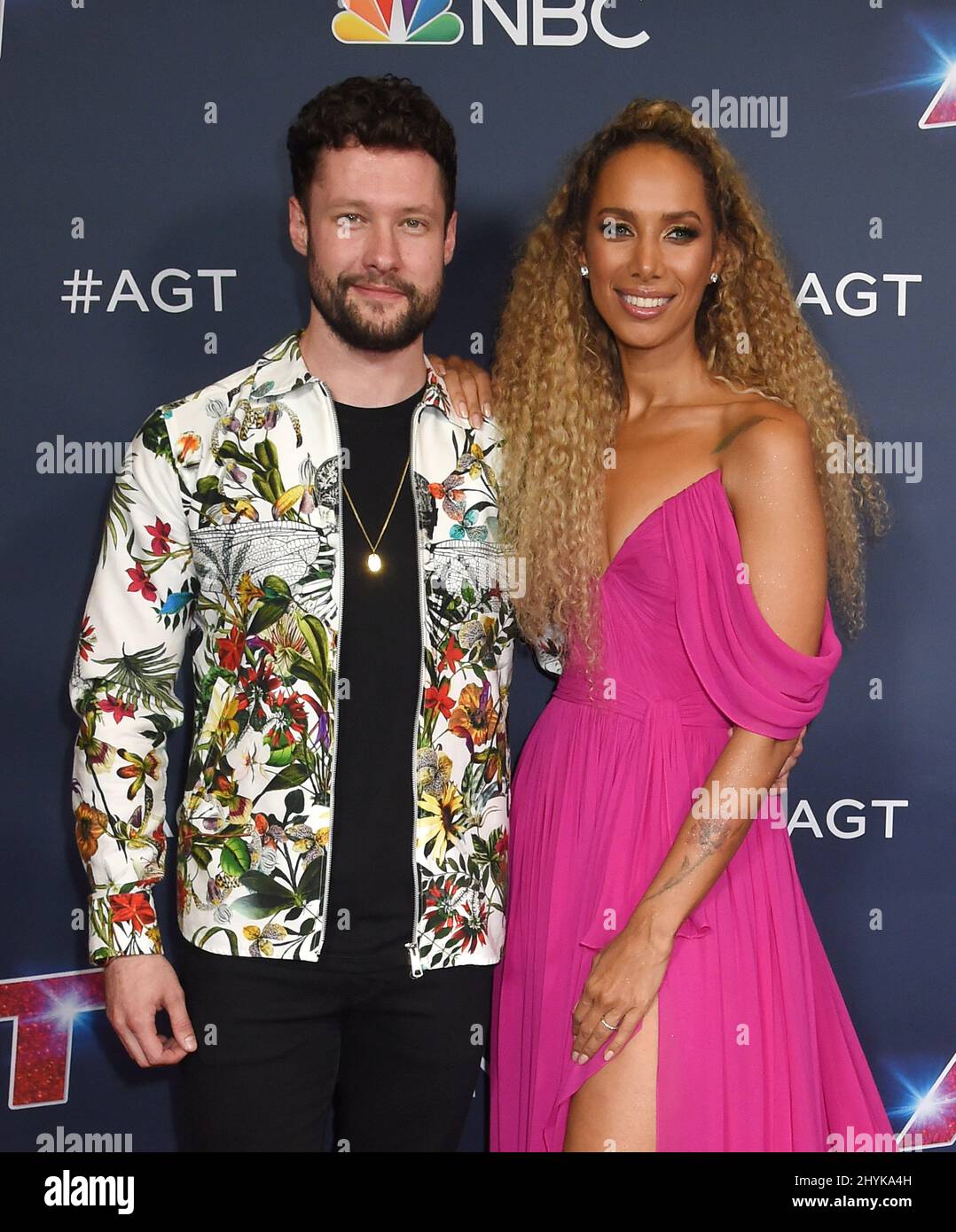 Calum Scott And Leona Lewis At America's Got Talent Season 14 Live Show ...