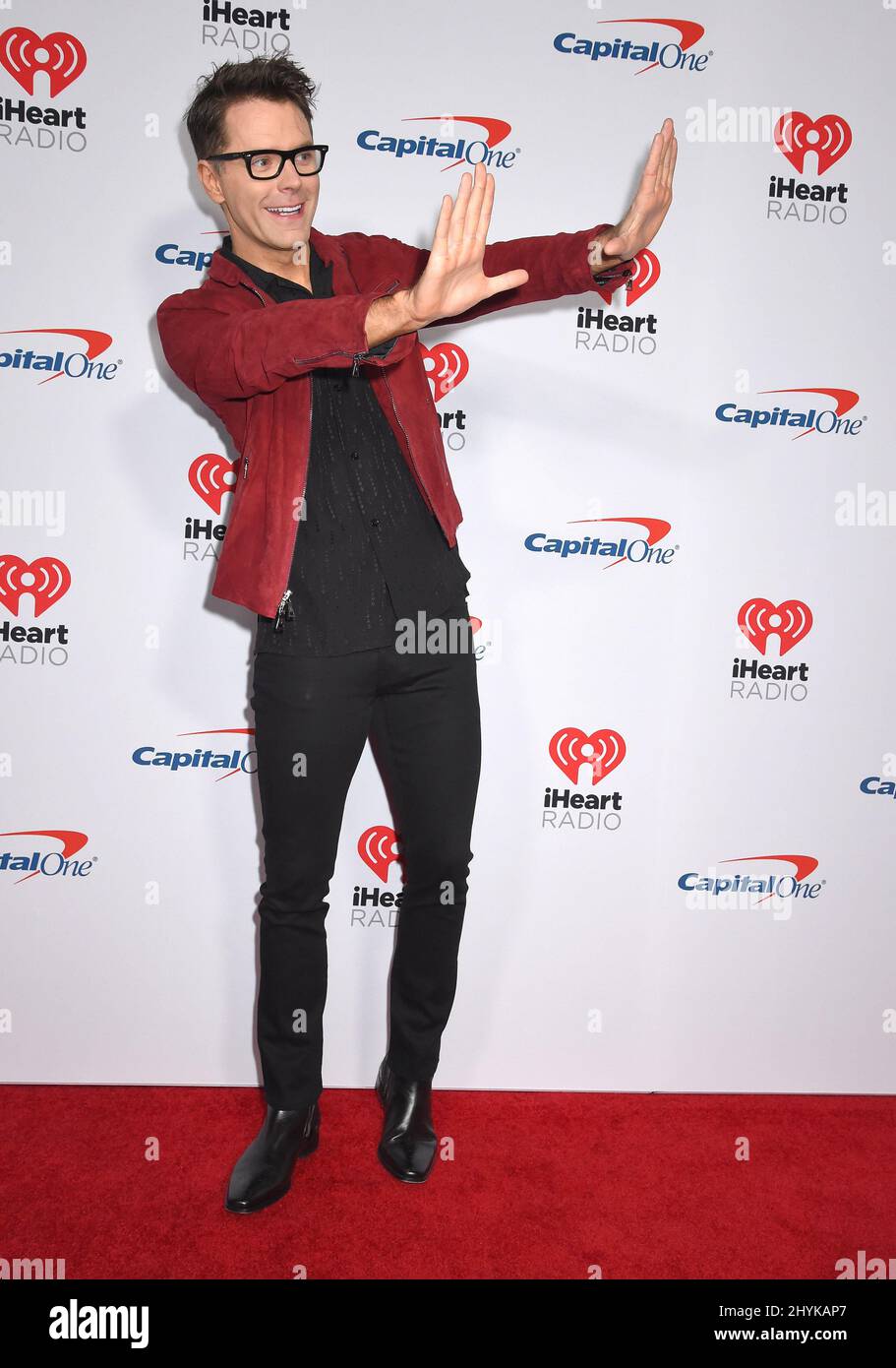 Bobby Bones at the 2019 iHeartRadio Music Festival held at the TMobile