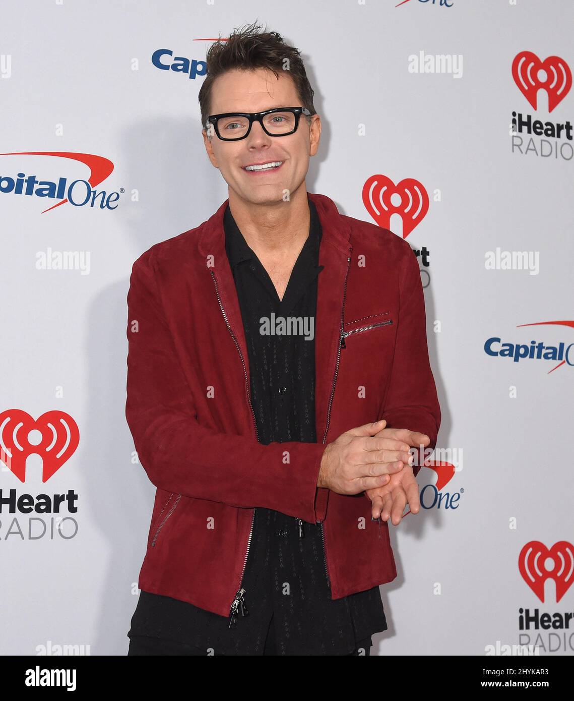 Bobby Bones at the 2019 iHeartRadio Music Festival held at the TMobile