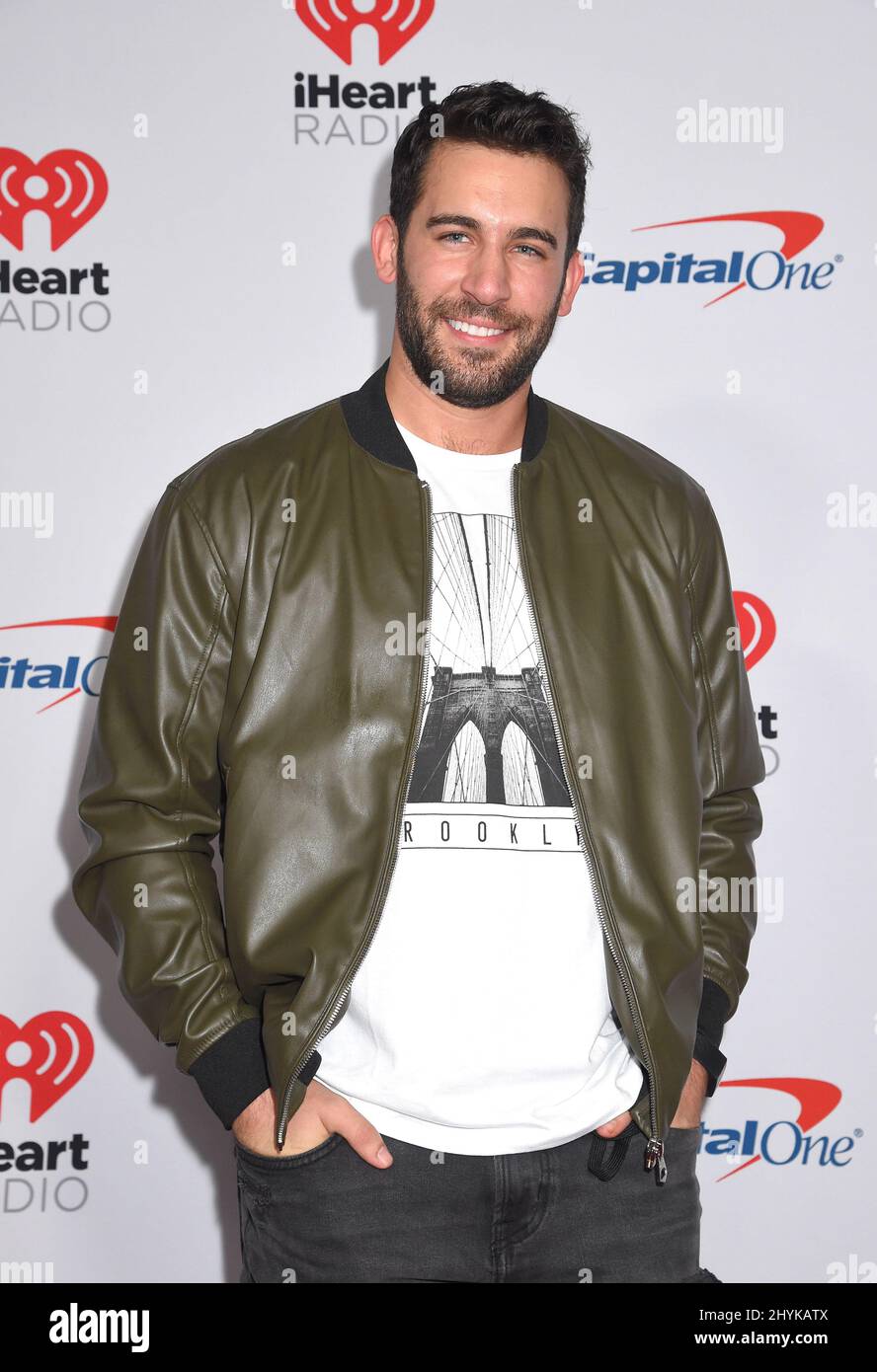 Derek Peth at the 2019 iHeartRadio Music Festival held at the T-Mobile Arena Stock Photo